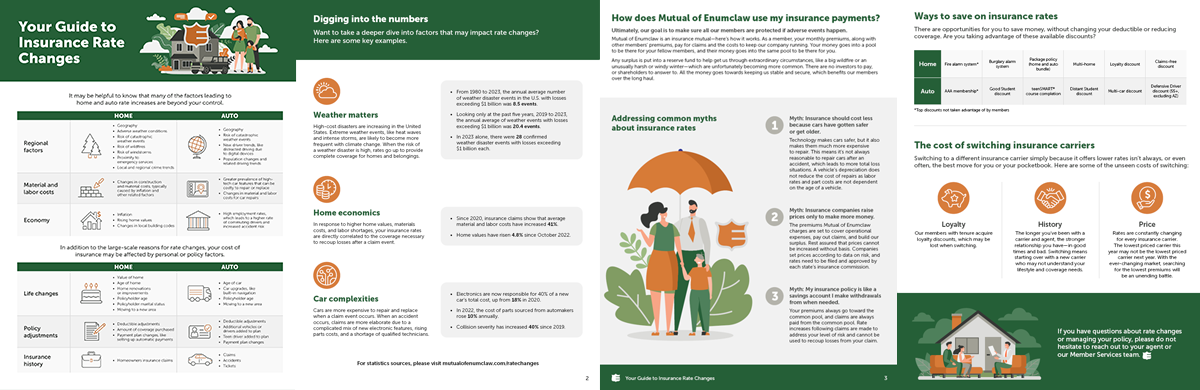 Preview image for the rate change guide PDF